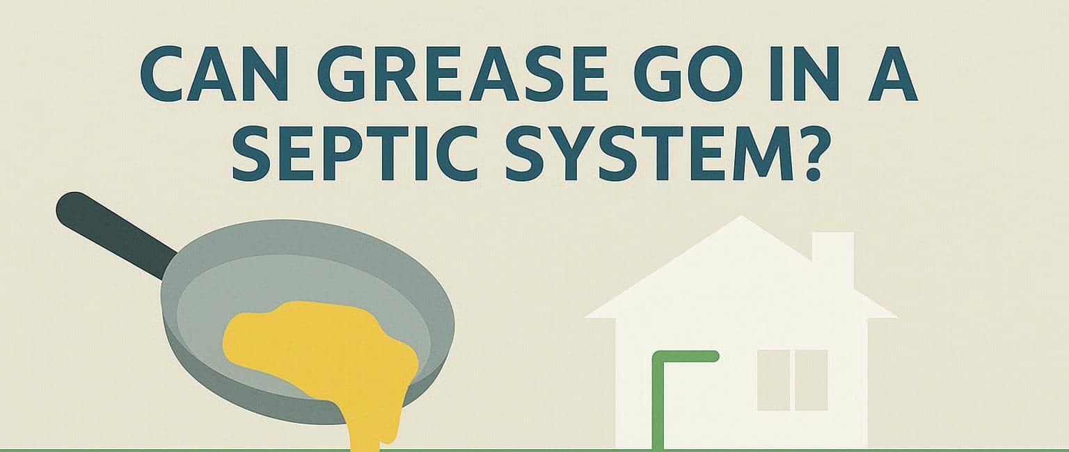 Can Grease go in a septic system