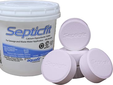 chlorine tablets for septic tanks