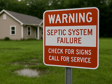 Septic system failure