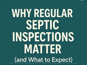 Why septic inspections Matter