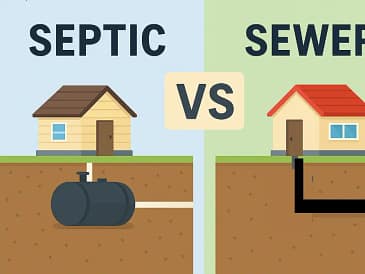 septic vs sewer.