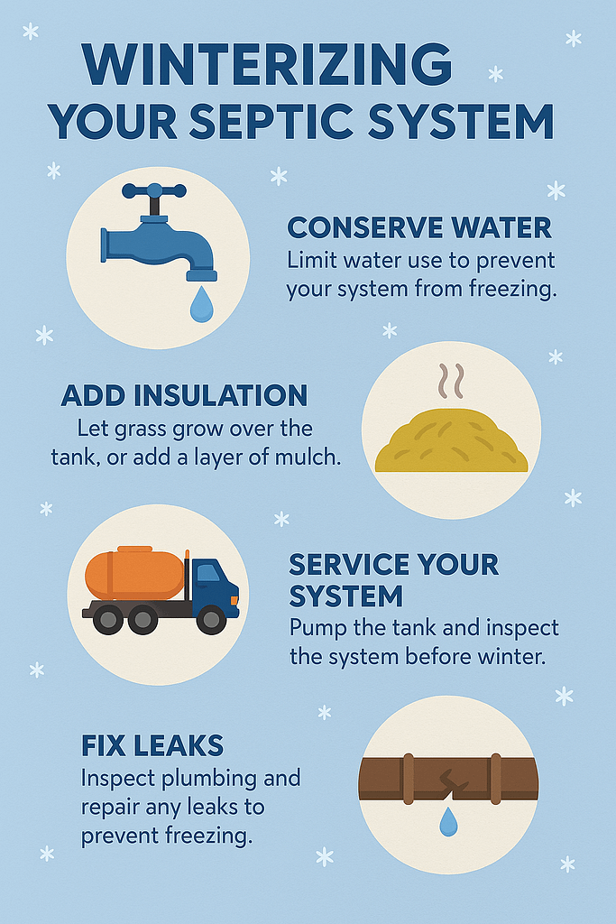 Winterizing Septic Systems Infographics Winterizing Septic Systems Infographics