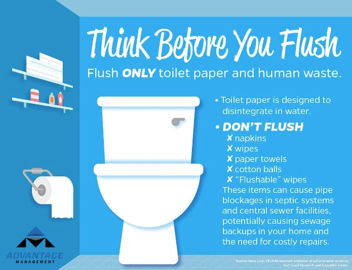 why you shouldnt flush tampons down the toilet