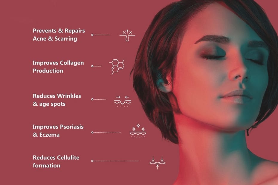 does red light therapy dry out skin