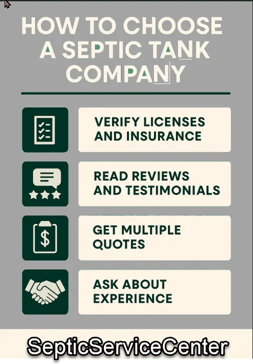 Howto Choose a Septic Company